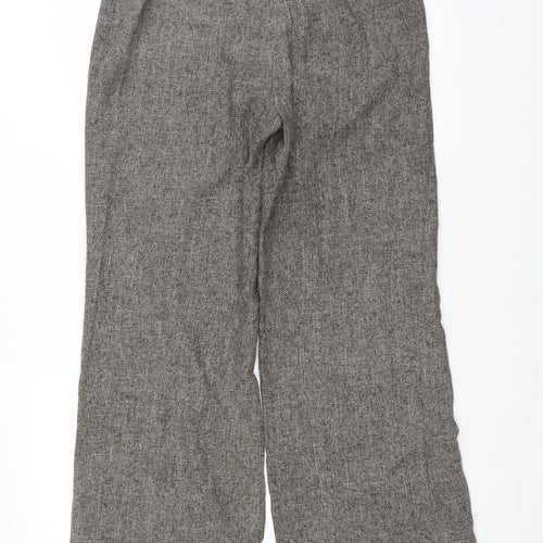 F&F Womens Brown   Dress Pants Trousers Size 12 L29 in