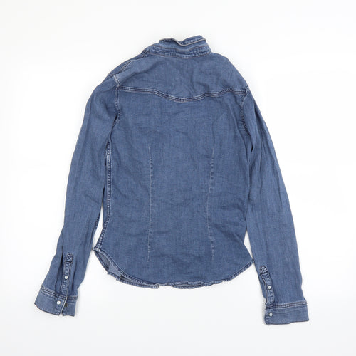 H&M Womens Blue   Jacket  Size 8