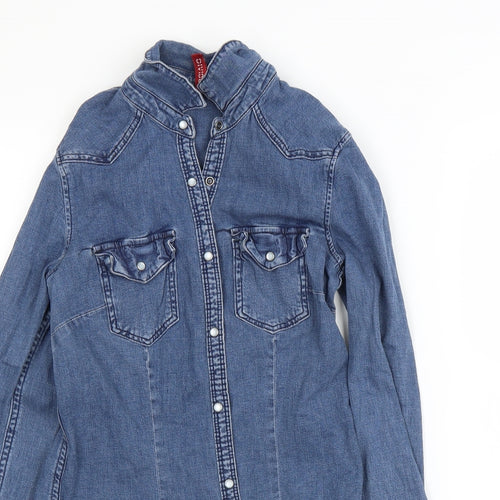 H&M Womens Blue   Jacket  Size 8