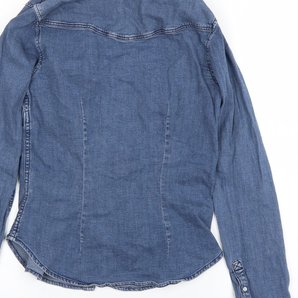 H&M Womens Blue   Jacket  Size 8