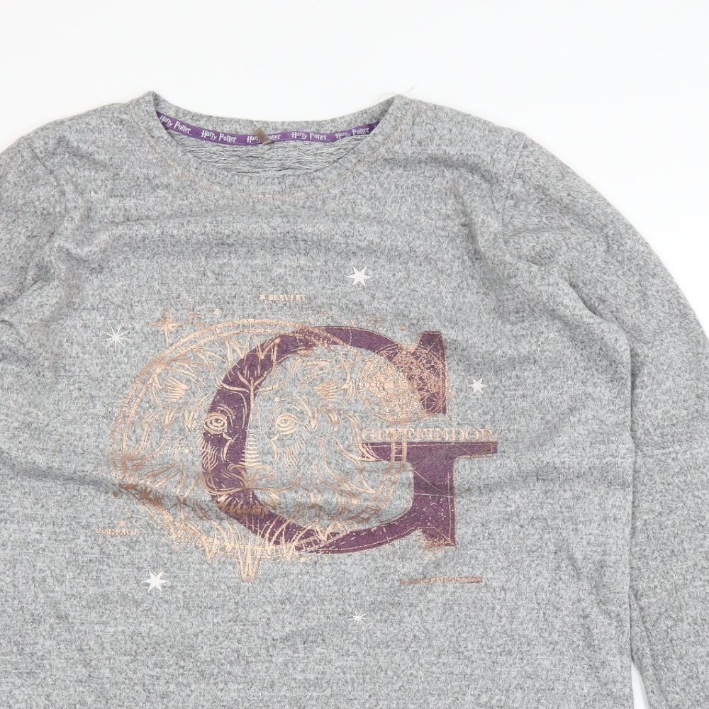 Harry Potter Womens Grey   Pullover Jumper Size 12