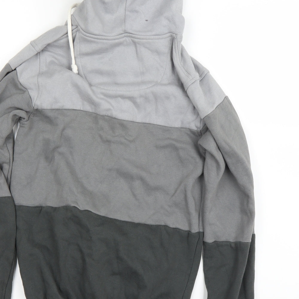 green Mens Grey   Pullover Hoodie Size XS