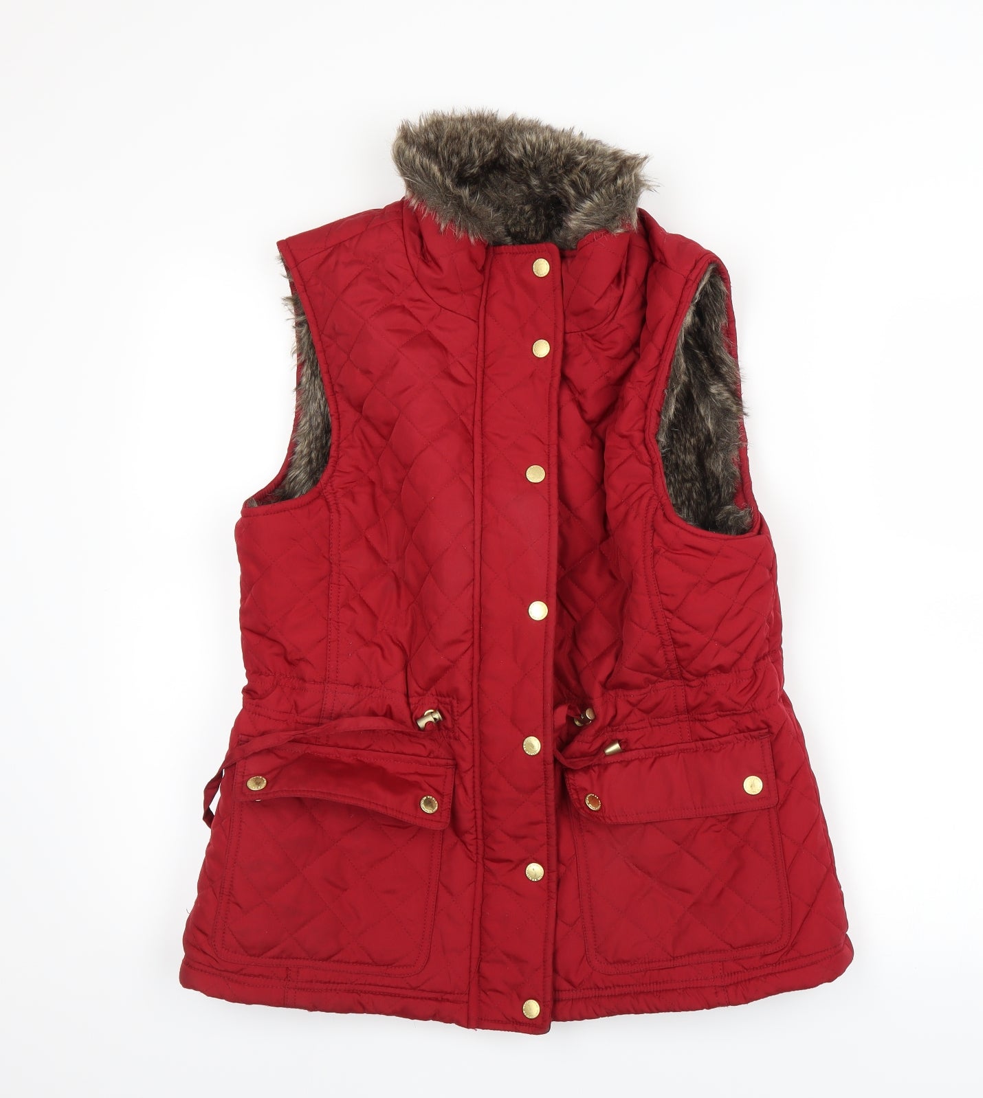 Preworn Womens Red   Pea Coat Coat Size M