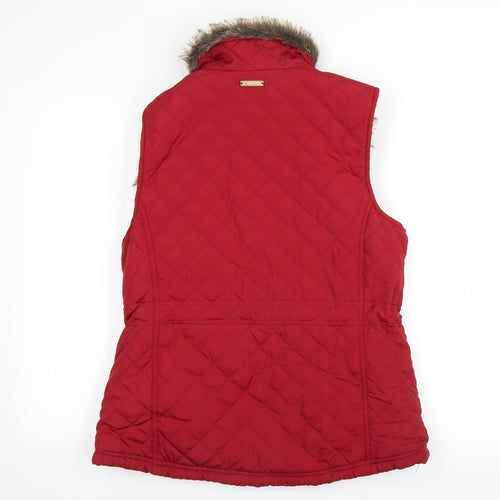 Preworn Womens Red   Pea Coat Coat Size M