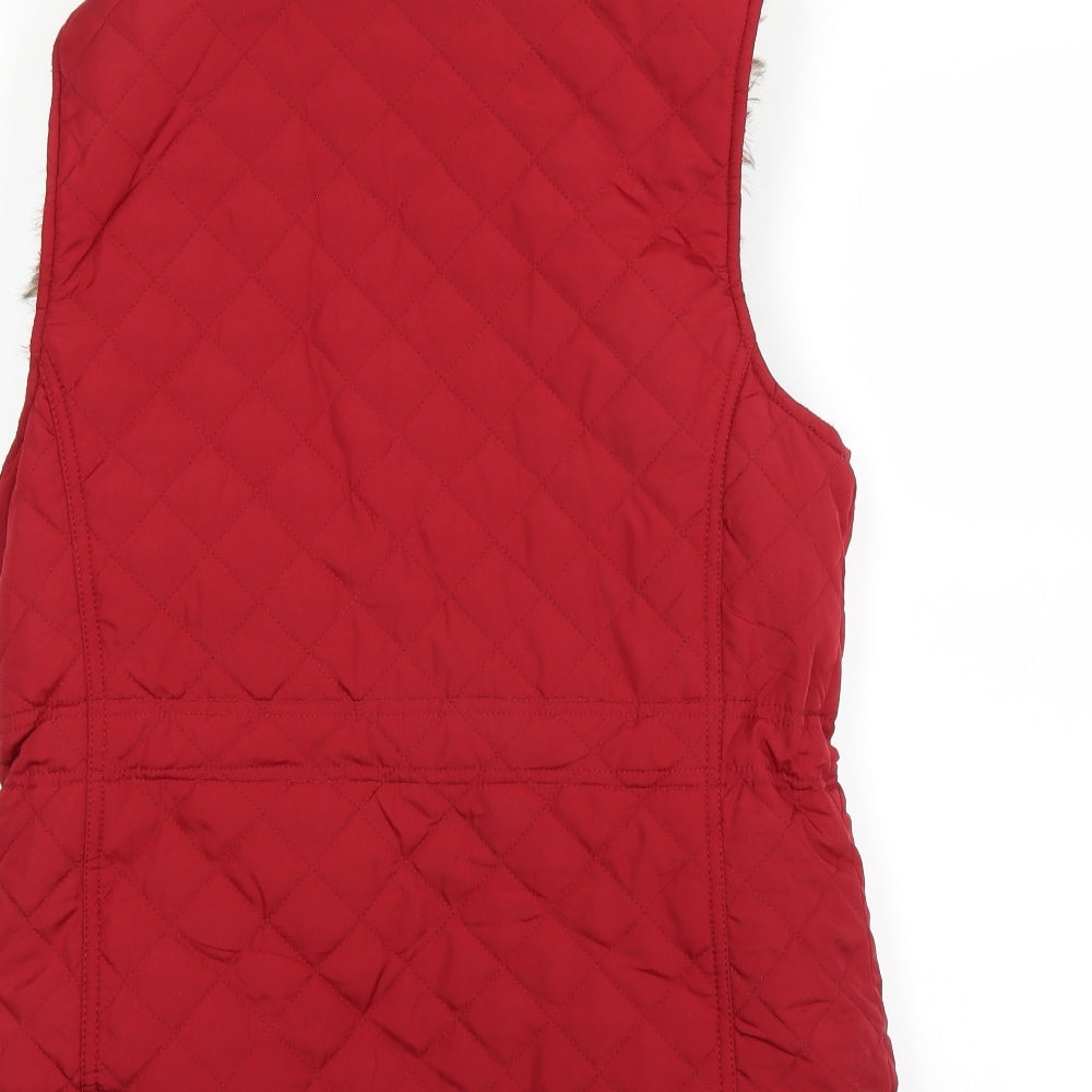 Preworn Womens Red   Pea Coat Coat Size M