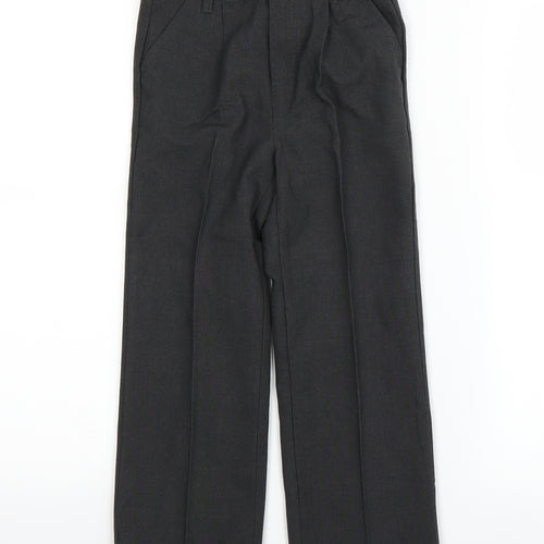 smart start Boys Grey   Dress Pants Trousers Size 5-6 Years