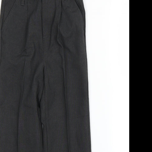 smart start Boys Grey   Dress Pants Trousers Size 5-6 Years