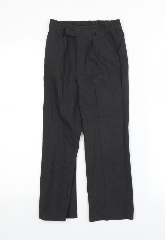 smart start Boys Grey   Dress Pants Trousers Size 6-7 Years