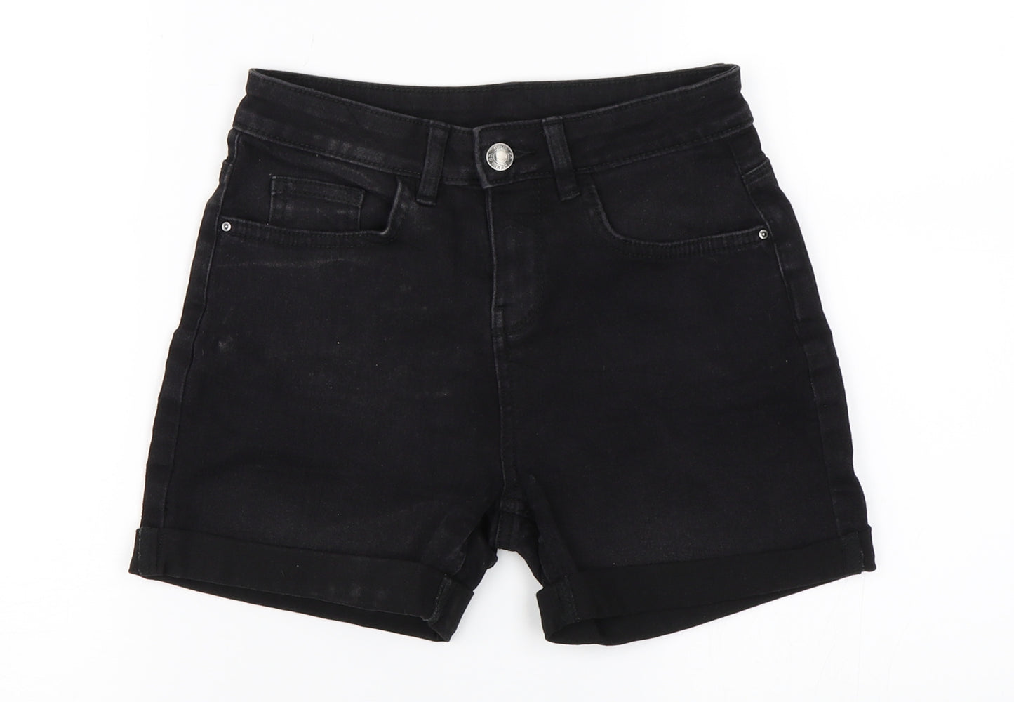 Primark Womens Black   Hot Pants Shorts Size 6