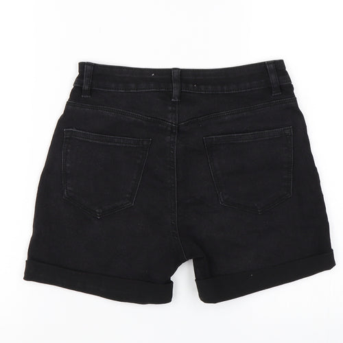 Primark Womens Black   Hot Pants Shorts Size 6