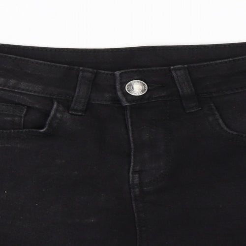Primark Womens Black   Hot Pants Shorts Size 6