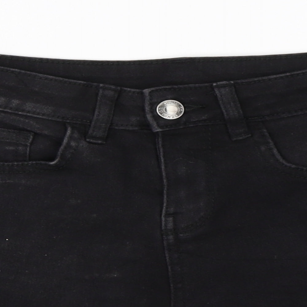 Primark Womens Black   Hot Pants Shorts Size 6