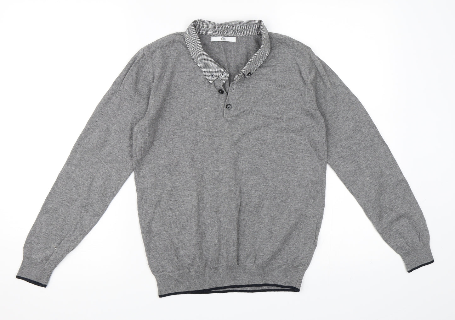 Marks and Spencer Boys Grey   Pullover Jumper Size 11-12 Years