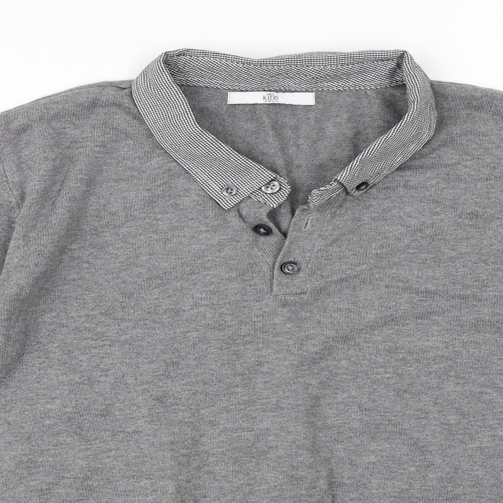 Marks and Spencer Boys Grey   Pullover Jumper Size 11-12 Years