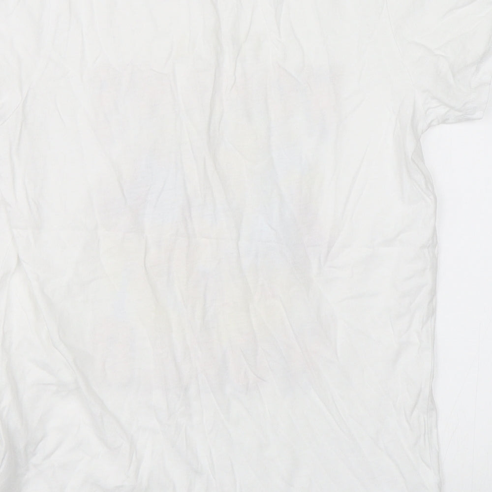 H&M Womens White   Basic T-Shirt Size XS  - Avengers