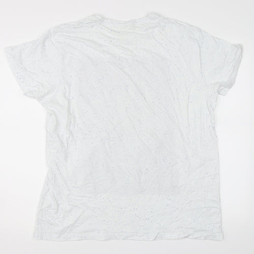 Primark Mens White    T-Shirt Size XL