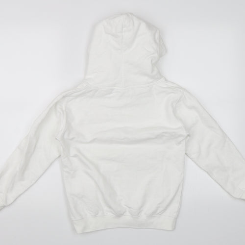 Just Hoods Girls White   Pullover Hoodie Size 7-8 Years  - Charli D'Amilio
