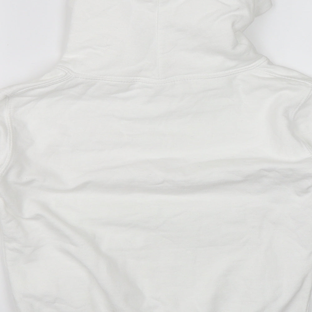 Just Hoods Girls White   Pullover Hoodie Size 7-8 Years  - Charli D'Amilio
