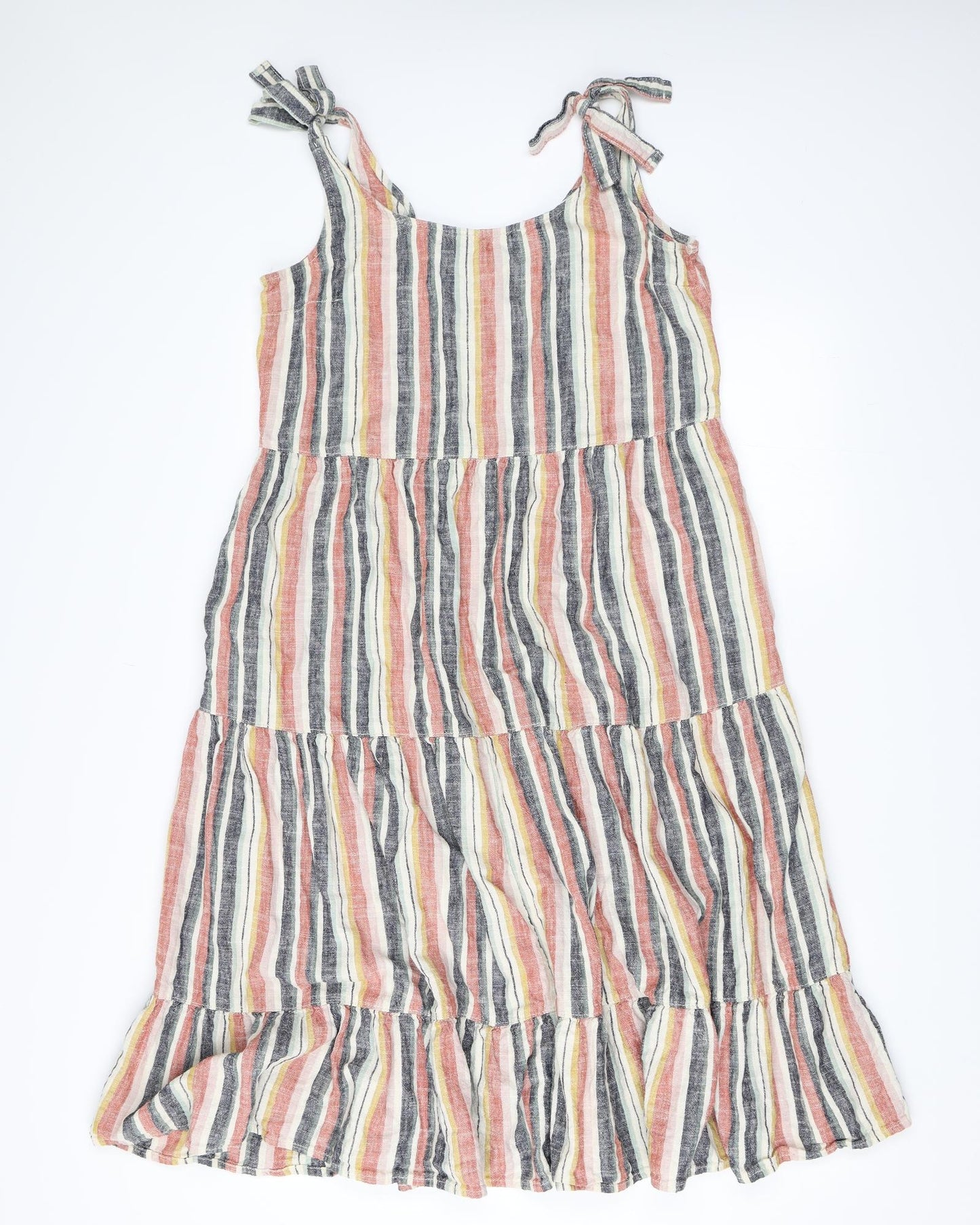 NEXT Womens Multicoloured Striped  A-Line  Size 14