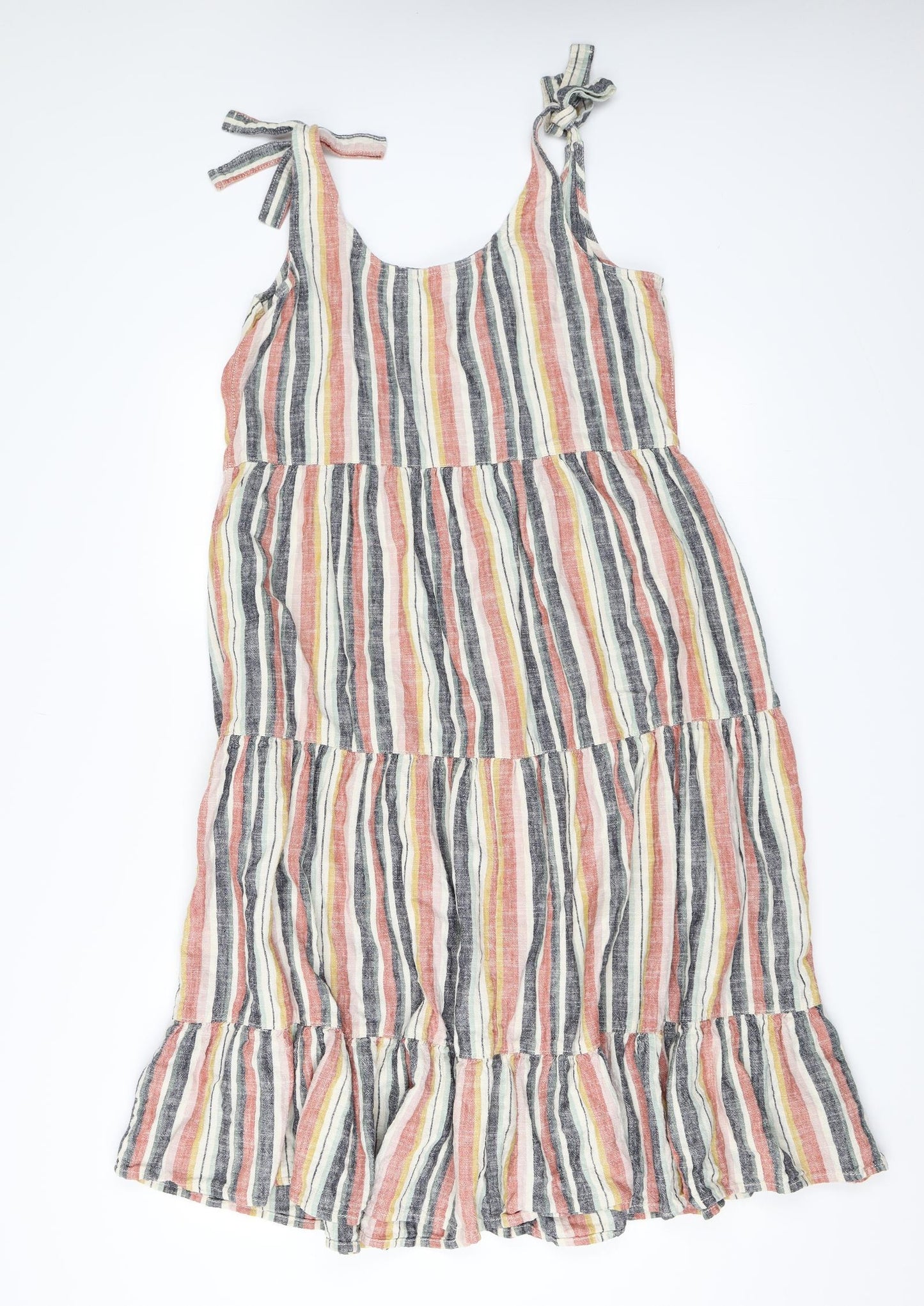 NEXT Womens Multicoloured Striped  A-Line  Size 14