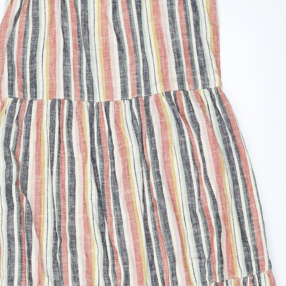 NEXT Womens Multicoloured Striped  A-Line  Size 14