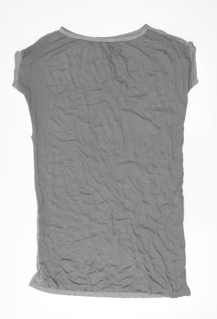 Uniqlo Womens Grey T-Shirt Dress Size M