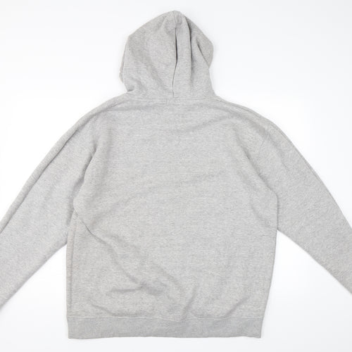 Boohoo Womens Grey   Pullover Hoodie Size 16