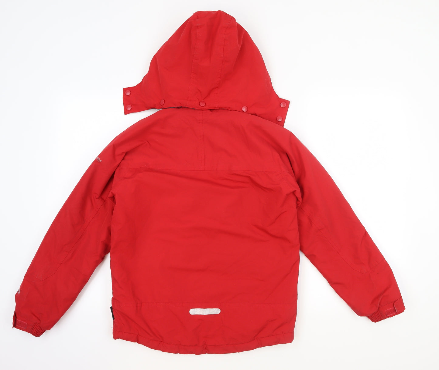 Trespass Boys Red   Windbreaker Coat Size 11-12 Years