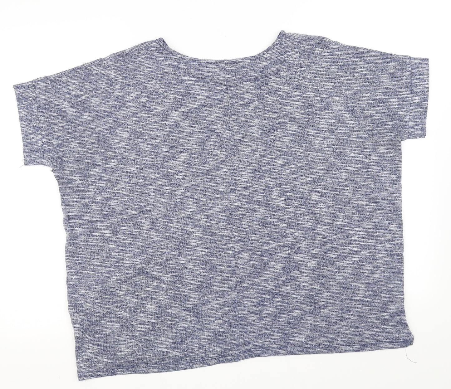 Warehouse Womens Grey   Basic T-Shirt Size 14
