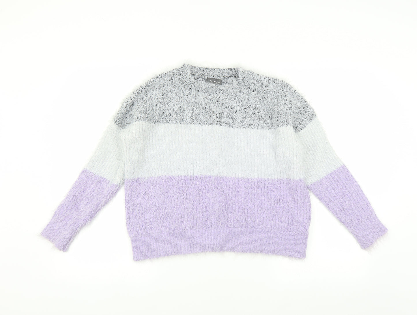 Primark Womens Purple   Pullover Jumper Size S  - fluffy
