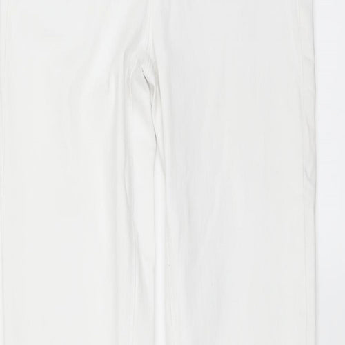 Preworn Womens White   Skinny Jeans Size 8 L31 in