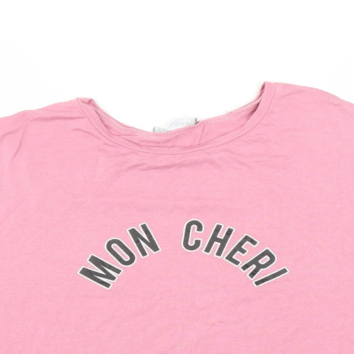 New Look Womens Pink   Basic T-Shirt Size S  - Mon Cheri