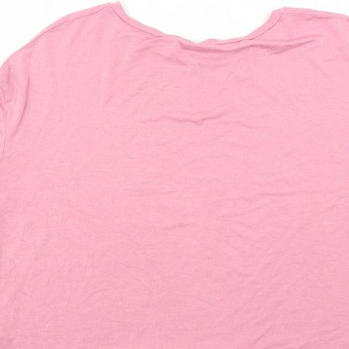 New Look Womens Pink   Basic T-Shirt Size S  - Mon Cheri