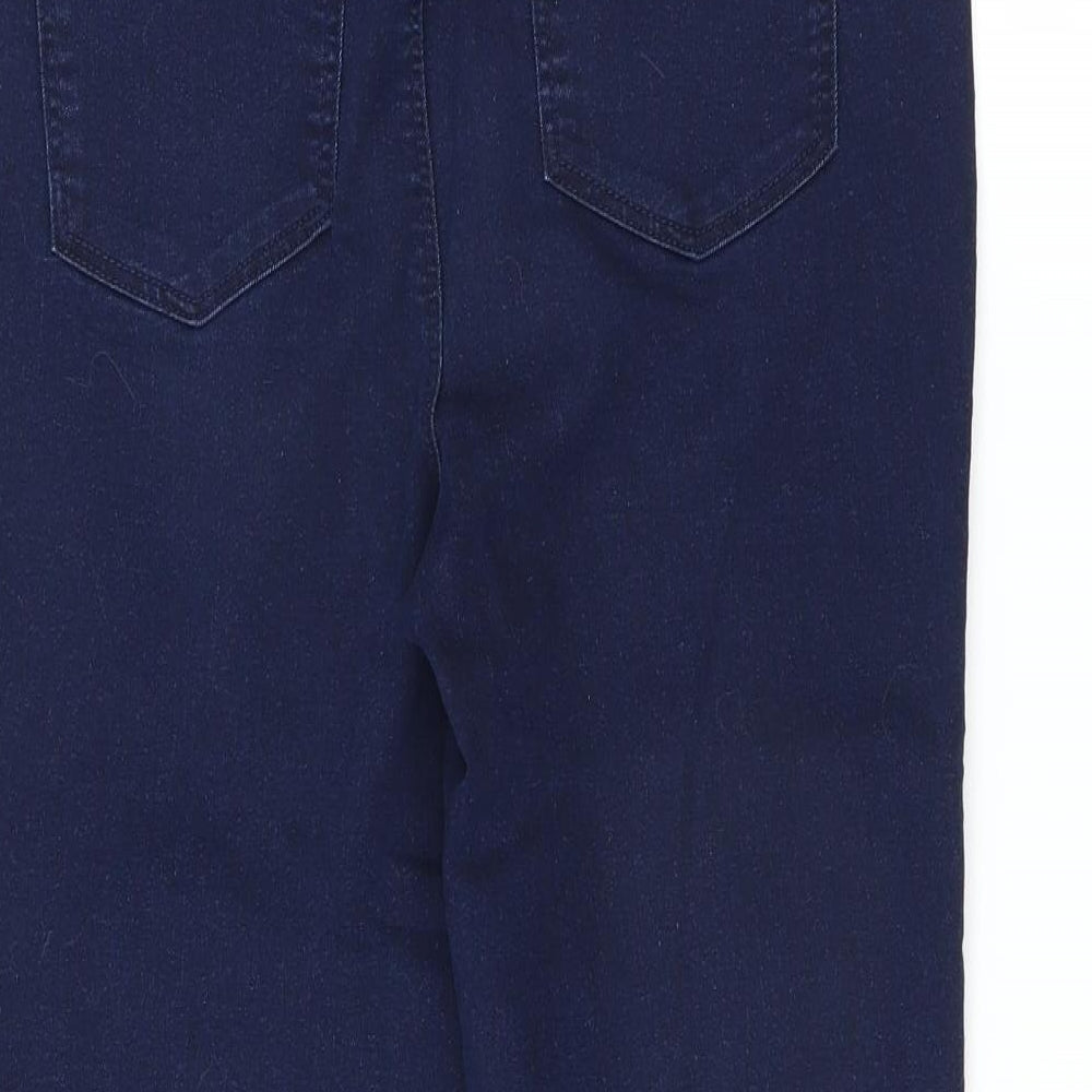 Matalan Womens Blue   Jegging Jeans Size 12 L21 in - CROPPED