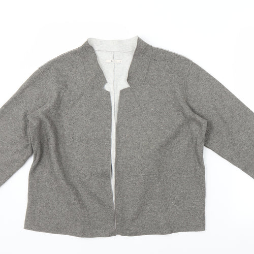 Sainsburys Womens Grey   Cardigan Jumper Size 14
