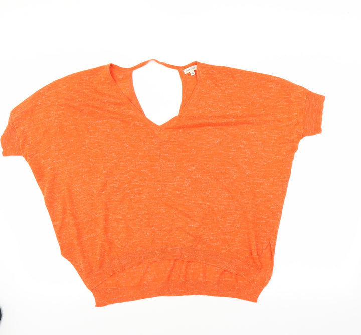 River Island Womens Orange   Pullover Jumper Size 10