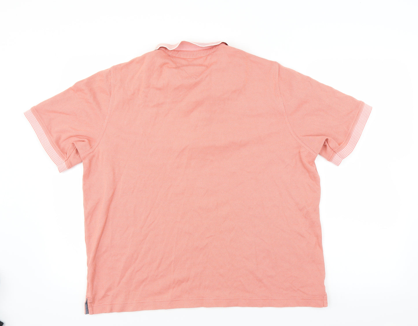 Lincoln Mens Pink    Polo Size L  - coral coloured