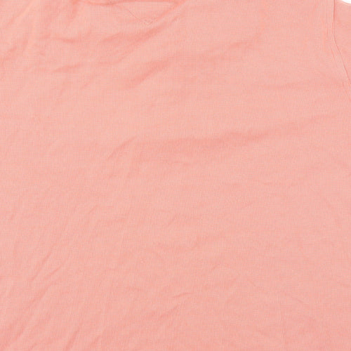 Lincoln Mens Pink    Polo Size L  - coral coloured