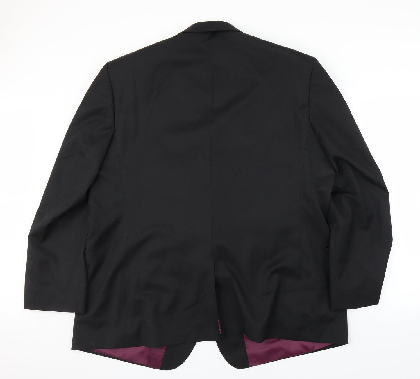 Centaur Mens Black   Jacket Suit Jacket Size 52