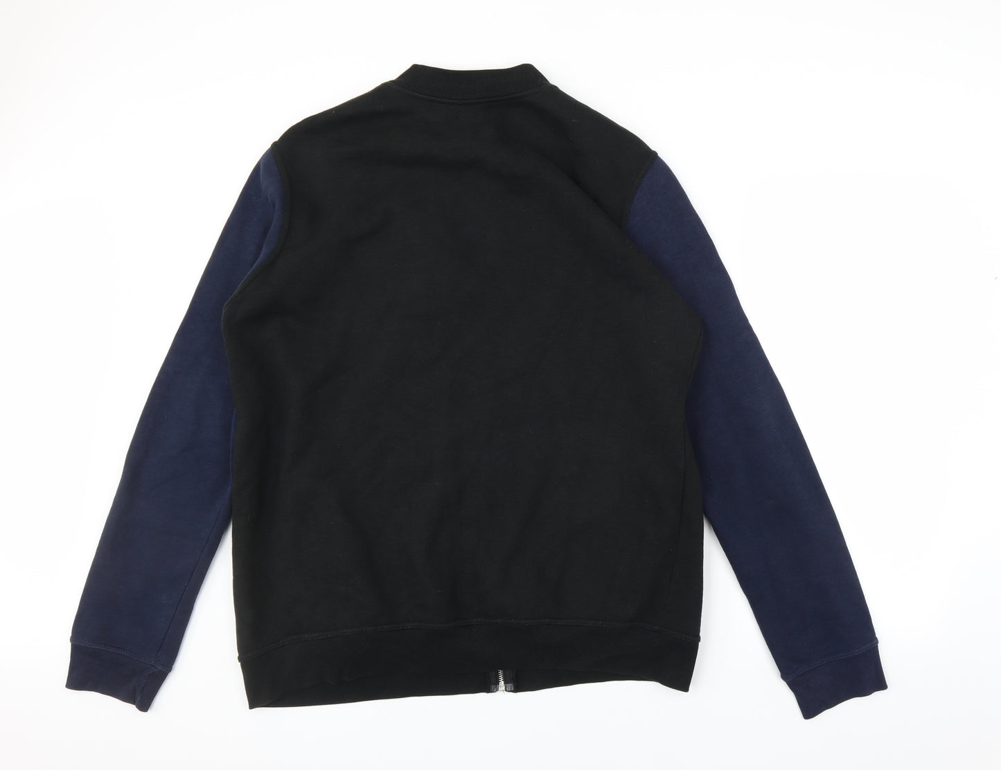 New Look Men Mens Black   Full Zip Sweatshirt Size XL