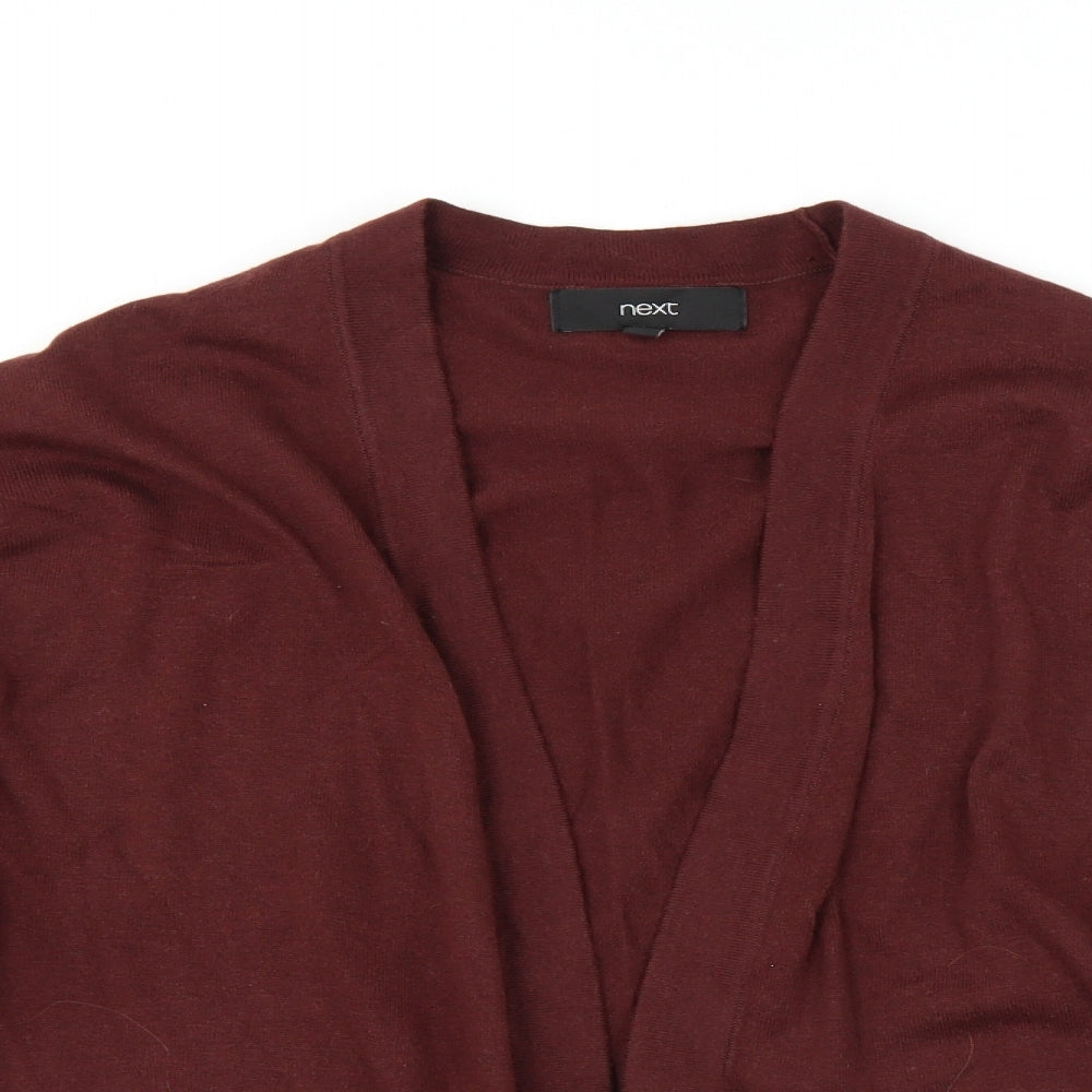 NEXT Womens Brown   Cardigan Jumper Size 14