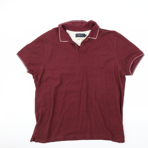 Hammond & CO Mens Red    Polo Size XL