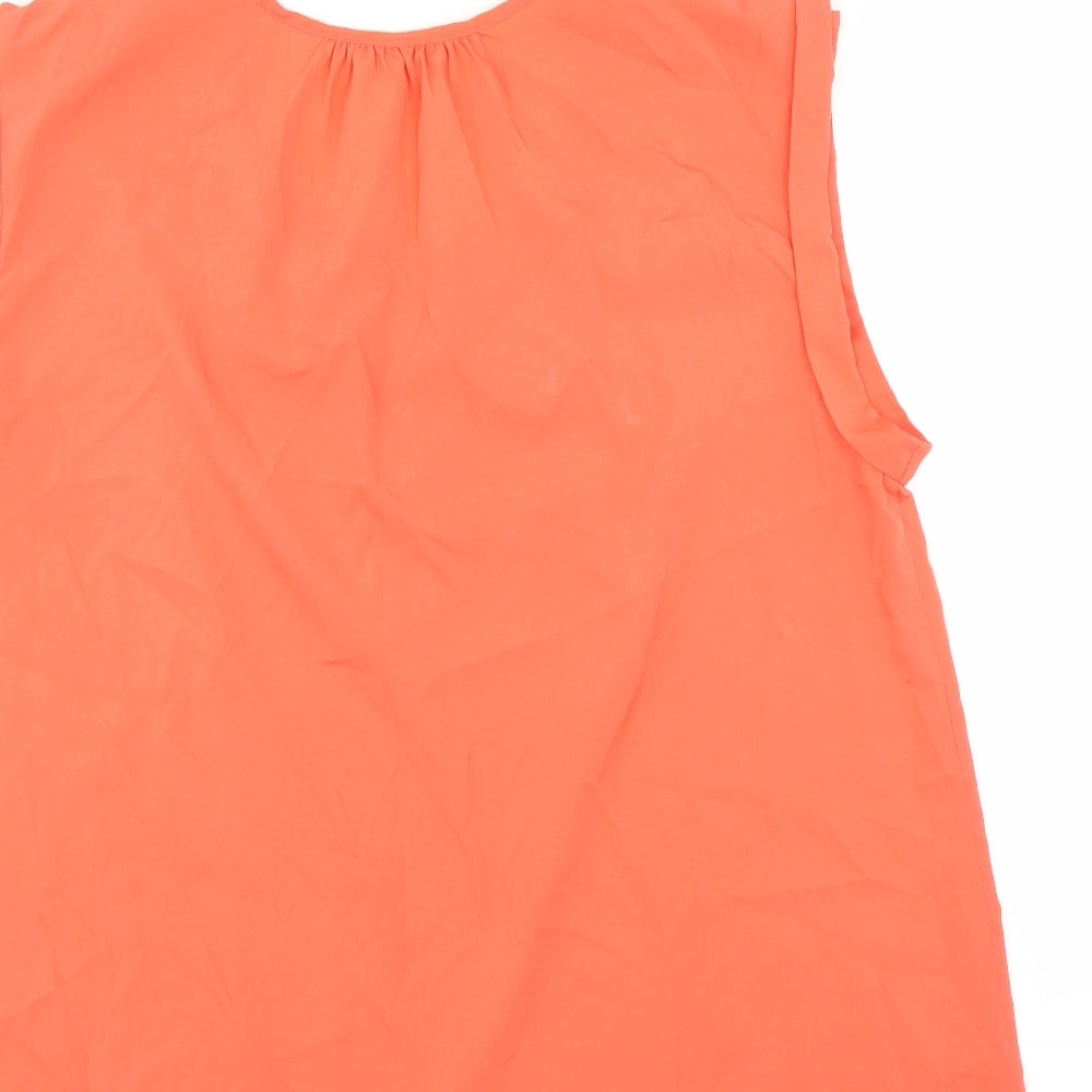 Damart Womens Orange   Basic Blouse Size 20
