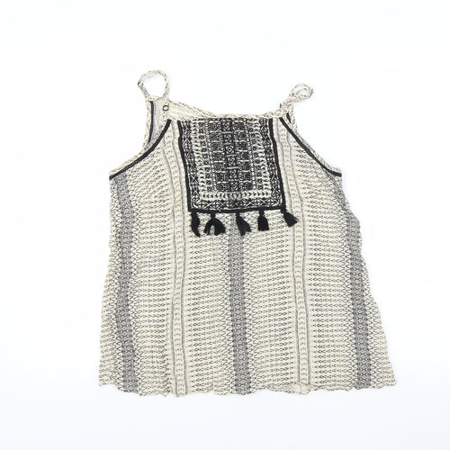 Matalan Womens Beige   Camisole T-Shirt Size 10