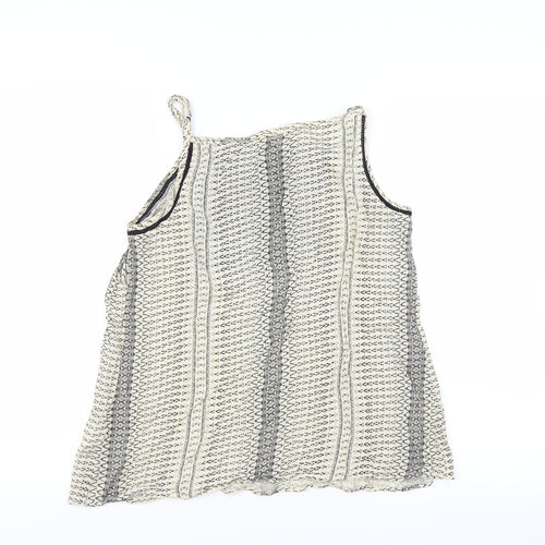 Matalan Womens Beige   Camisole T-Shirt Size 10