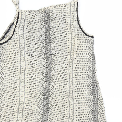 Matalan Womens Beige   Camisole T-Shirt Size 10