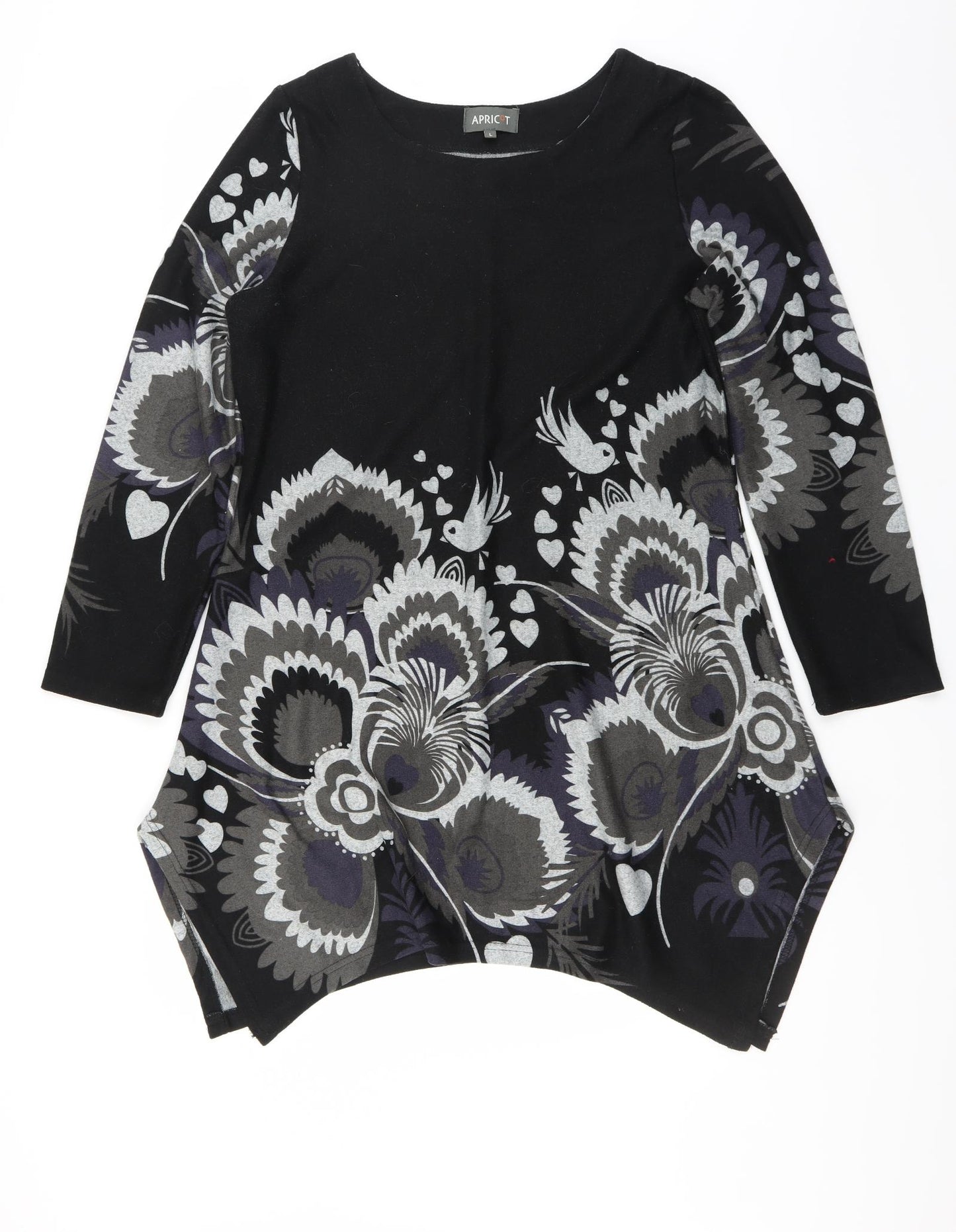Apricot Womens Black   Jumper Dress  Size L