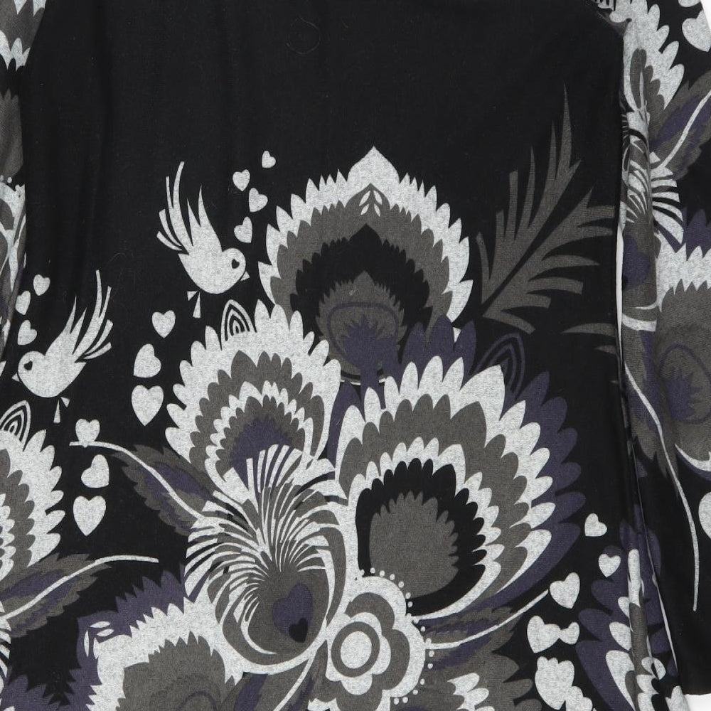 Apricot Womens Black   Jumper Dress  Size L