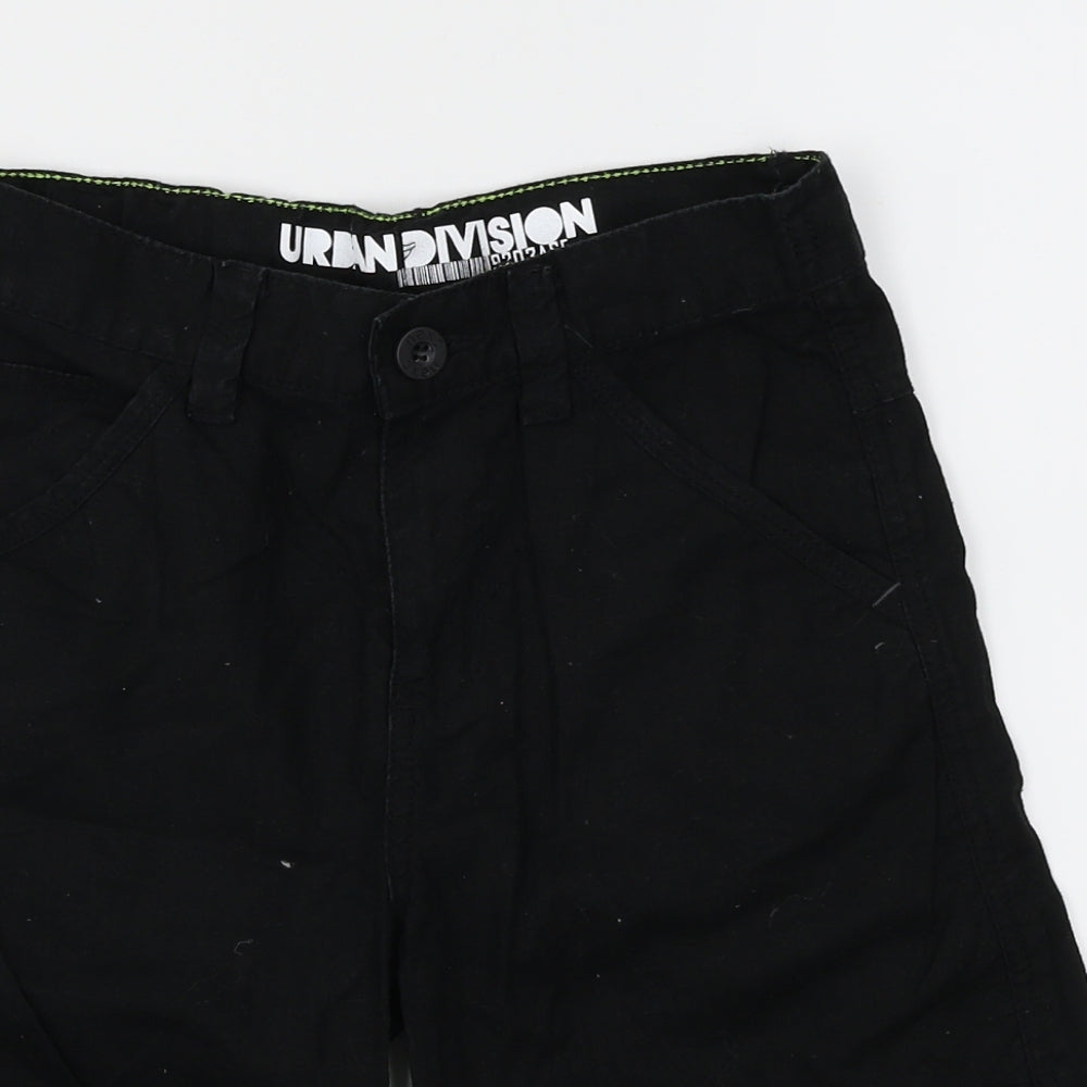 NEXT Boys Black   Cargo Shorts Size 9 Years