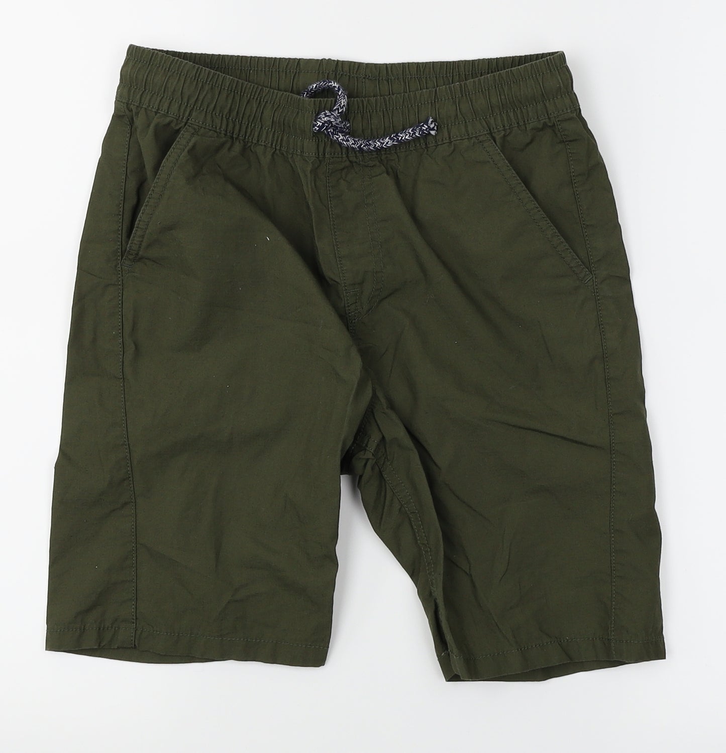 F&F Boys Green   Cargo Shorts Size 10-11 Years
